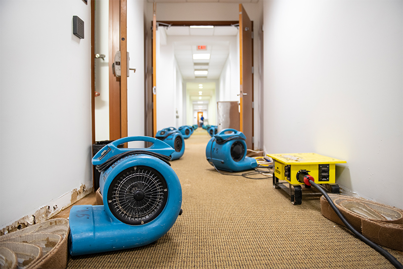 Flood and water damage, prompt response and specialized techniques help reduce damage Flood and water damage, prompt response and specialized techniques help reduce damage