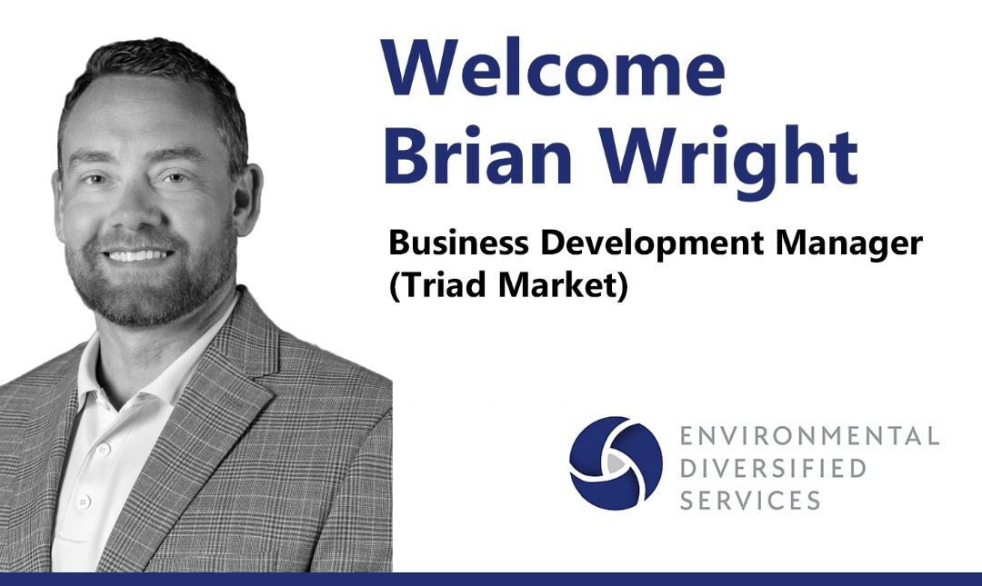 EDS Welcomes Brian Wright as Business Development Manager Piedmont Triad Region