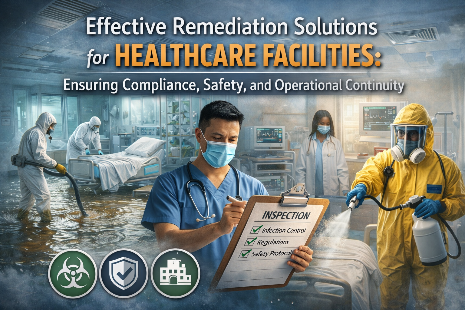 Effective Remediation Solutions for Healthcare Facilities: Ensuring Compliance, Safety, and Operational Continuity