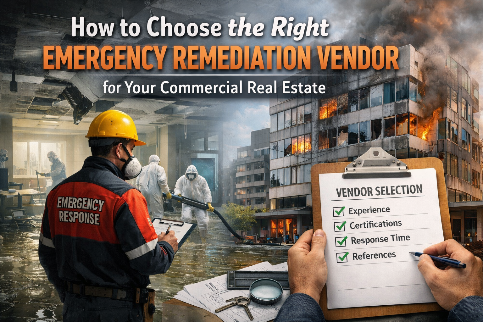 How to Choose the Right Emergency Remediation Vendor for Your Commercial Real Estate