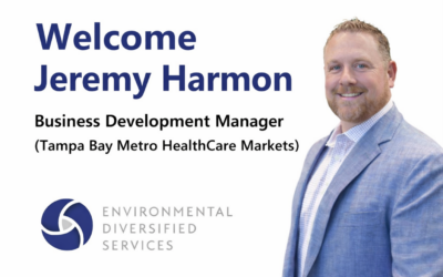 EDS Welcomes Jeremy Harmon as Business Development Manager Healthcare Facilities Tampa Bay